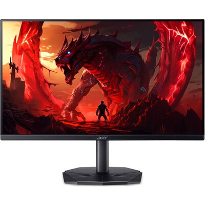 Монитор Acer Nitro KG240YP0bi, 23.8'' FHD (1920X1080) VA, ZeroFrame, FreeSync 144Hz, 1ms (VRB), 100M:1, 250nits, 99% sRGB, VGA, 
