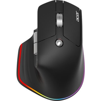 Мишка Acer Easy Fit Wireless Mouse, Black with RGB strip