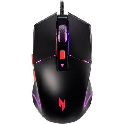 Мишка Acer Nitro Mouse NMW100 Black, Up to 7200 dpi, Wired, 6 buttons, Retail Pack