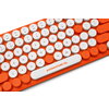Комплект PackardBell The Dot Combo, PBA 600, BT Keyboard and mouse, Ergonomic Slim Design, Quiet Keys, US layout, Orange