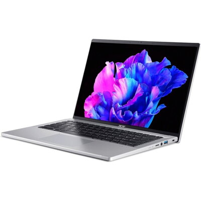 Лаптоп Acer Swift Go, SFG14-71-789E, Intel Core i7-1355U, 14" 2.8K OLED, 16GB LPDDR5, 512GB SSD, Windows 11