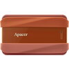 Твърд диск Apacer AC533, 2TB Portable, Garnet red