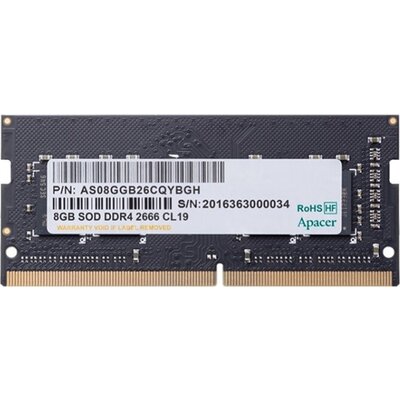 Памет Apacer 8GB Notebook Memory - DDR4 SODIMM 2666 MHz