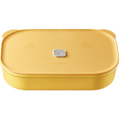 BUYDEEM CT3008 Bento Lunch Box 1L, Mellow Yellow
