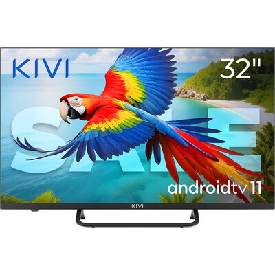 Телевизор KIVI 32" FHD, Android TV 11, Black