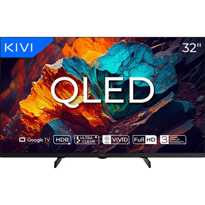 Телевизор KIVI 32F720QB - 32'' QLED FHD Google TV