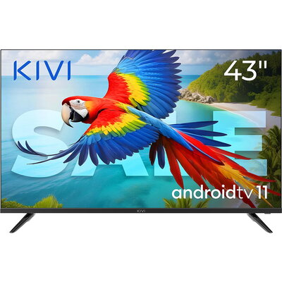 Телевизор KIVI 43" FHD, Android TV 11, Black