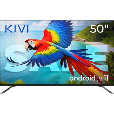 Телевизор KIVI 50" UHD, Android TV 11, White