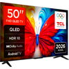 50-inch QLED TV, HDR 10, Multiple Viewing Mode, Dolby Audio, Android TV