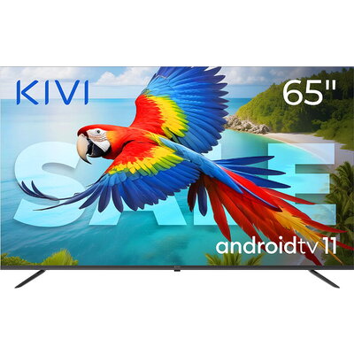 Телевизор 65" UHD, Android TV 11, Black