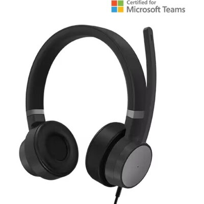 Слушалки Lenovo Go Wired ANC Headset (Thunder Black)