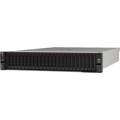 Сървър Lenovo ThinkSystem SR650 V3, Xeon Silver 4510 (12C 2.4GHz 30MB Cache/150W), 32GB (1x32GB, 4800MHz 1Rx4 DDR5 RDIMM), 8 SAS