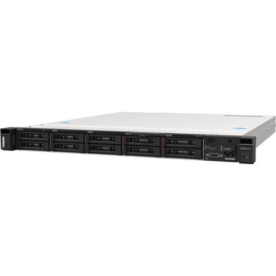 Сървър Lenovo ThinkSystem SR250 V3, 1xIntel Xeon 6353P 8C 2.7GHz 65W, 1x32GB 2Rx8, 2x960GB SSD LFF, SW RD, 1x800W, 3Y Base Warra