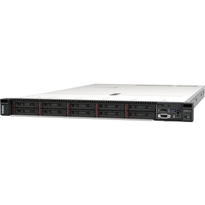 Сървър Lenovo ThinkServer SR630 V2, Xeon Silver 4314 (16C, 2.4GHz, 24MB Cache/135W), 32GB (1x32GB, 3200MHz 2Rx4 RDIMM), 8 SAS/SA