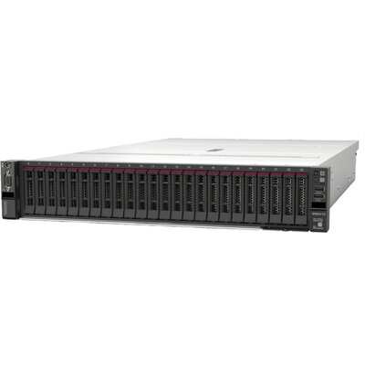 Сървър Lenovo ThinkSystem SR650 V2 Xeon Silver 4310 (12C, 2.1GHz, 18MB Cache/120W), 32GB (1x32GB, 3200MHz 2Rx4 RDIMM), 8 SAS/SAT