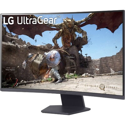 Монитор LG UltraGear Gaming 32GS60QC-B - 32" QHD VA 180Hz Curved