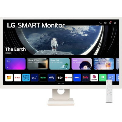 Монитор LG 32SR50F-W, 32" IPS FHD Smart webOS