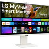 Монитор LG 32SR85U-W - 32" 4K UHD IPS, Smart webOS + Web cam