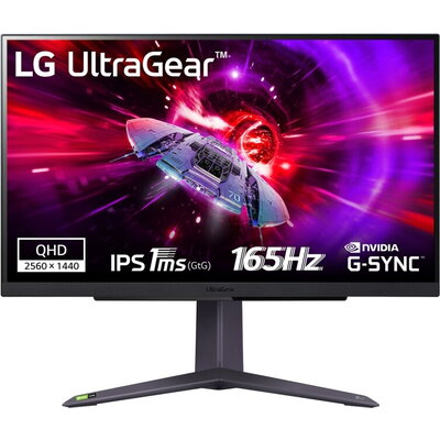 Монитор LG UltraGear 27GR75Q-B - 27" QHD IPS 165Hz