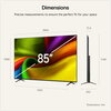 Телевизор LG 85NU850B3LA, 85