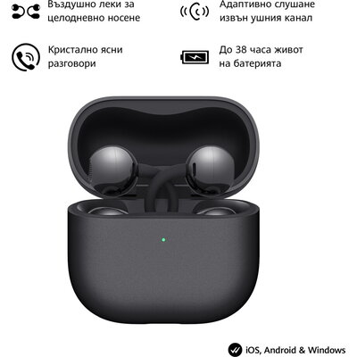 Слушалки Huawei FreeClip 2 Robin-T10 Black