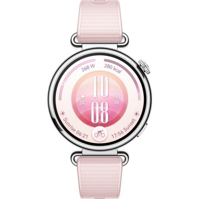 Часовник Huawei Watch GT 7  Konsu-B39F Pink Fluoroelastomer + Huawei Freebuds SE 4 ANC, White