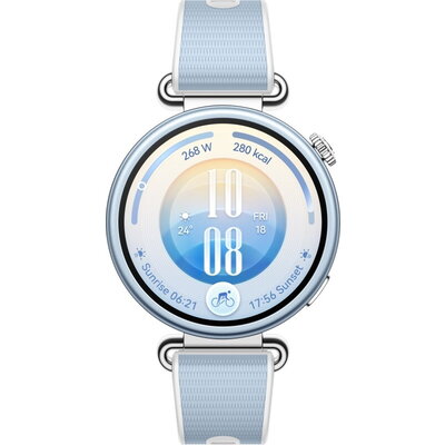 Часовник Huawei Watch GT 7  Konsu-B39FB Blue and White Fluoroelastomer + Huawei Freebuds SE 4 ANC, White