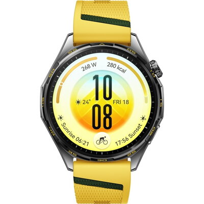 Часовник Huawei Watch GT 7  Atum-B39FY Yellow and Green Fluoroelastomer + Huawei Freebuds SE 4 ANC, White
