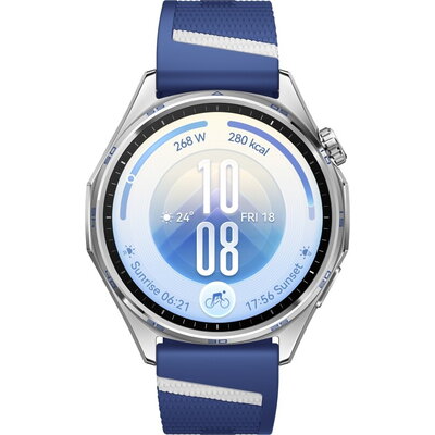 Часовник Huawei Watch GT 7  Atum-B39FC Blue and White Fluoroelastomer + Huawei Freebuds SE 4 ANC, White
