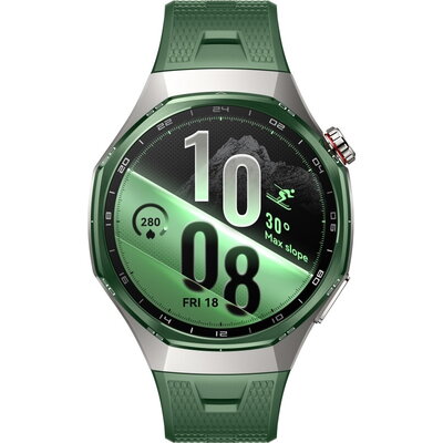 Часовник Huawei Watch GT 7 Pro Atum-B49C Green Fluoroelastomer + Huawei Freebuds SE 4 ANC, White