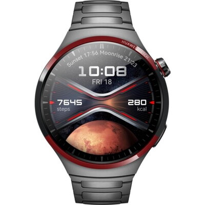 Часовник Huawei Watch 4 Pro Space Edition Gray, Medes-L19MN, Titanium strap, 49mm, GPS, WLAN, Heart Rate Monitor, SPO2