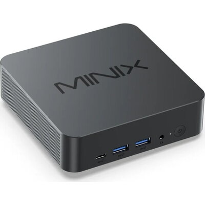 Настолен компютър MiniX NGC N512LS Intel Core i5-12600H, 16GB DDR5, 512GB SSD, Dual LAN, Dual HDMI, USB-C, Windows 11 Pro