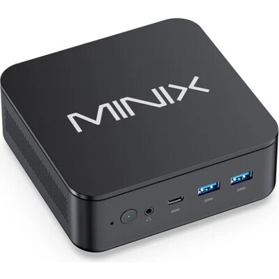 Настолен компютър MiniX NGC NR660LP AMD Ryzen 5 6600H, 16GB DDR5, 512GB SSD, Dual LAN, Dual HDMI, USB-C, Windows 11 Pro