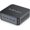Настолен компютър MiniX NGC NR660LP AMD Ryzen 5 6600H, 16GB DDR5, 512GB SSD, Dual LAN, Dual HDMI, USB-C, Windows 11 Pro