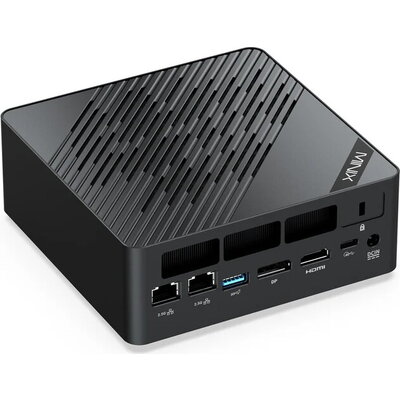 Настолен компютър MiniX Elite ER936-AI AMD Ryzen AI 9 365, 32GB DDR5, 1TB SSD, Dual LAN 2.5GHz, Wi-Fi 6E, Windows 11 Pro
