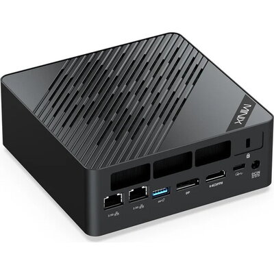 Настолен компютър MiniX Elite ER937-AI AMD Ryzen AI 9 HX 370, 32GB DDR5, 1TB SSD, Dual LAN 2.5GHz, Wi-Fi 7, Windows 11 Pro