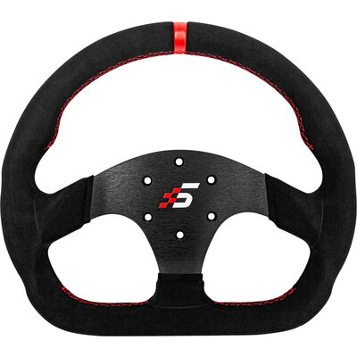 SIMAGIC D-Shaped Steering wheel without HUB, 325mm, Suede. S404