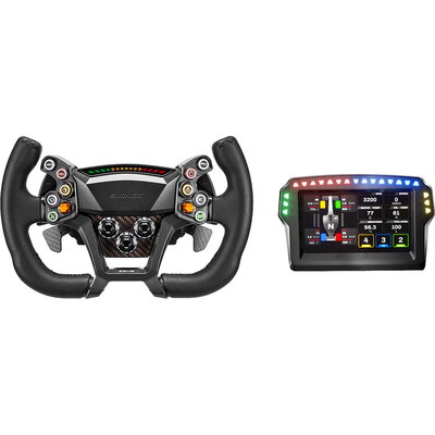 SIMAGIC Zeus GT Steering Wheel & MagicDash 4 Bundle, AirLink, all-in-one