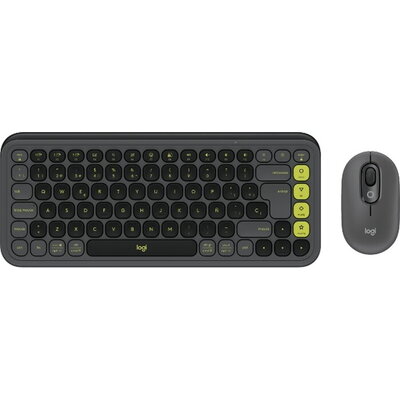 Комплект Logitech Pop Icon Combo - Graphite - US INT'L - BT - N/A - INTNL-973