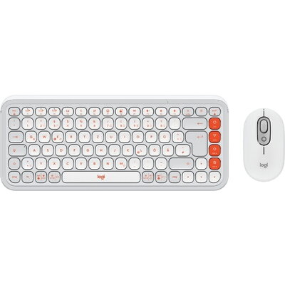 Комплект Logitech Pop Icon Combo - White - US INT'L - BT - N/A - INTNL-973