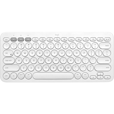 Клавиатура Logitech K380 Multi-Device Bluetooth Keyboard - UK English (Qwerty) - Off-White