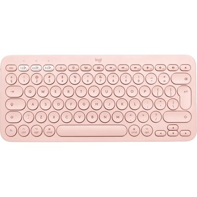 Клавиатура Logitech K380 for Mac Multi-Device Bluetooth Keyboard - US Intl - Rose