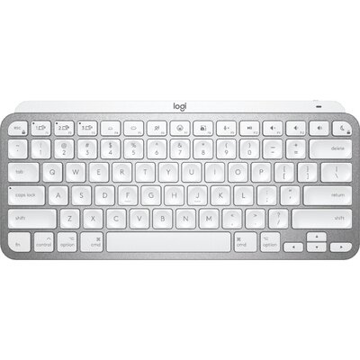 Клавиатура Logitech MX Keys Mini For Mac Minimalist Wireless Illuminated Keyboard - PALE GREY - US Intl