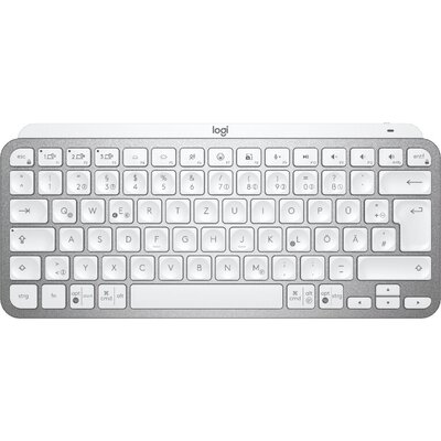 Клавиатура Logitech MX Keys Mini Minimalist Wireless Illuminated Keyboard - PALE GREY - US Intl