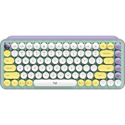 Клавиатура Logitech POP Keys Wireless Mechanical Keyboard With Emoji Keys - DAYDREAM_MINT - US INT'L - INTNL