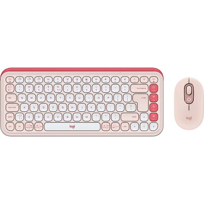 Комплект Logitech Pop Icon Combo - Rose - US INT'L - BT - N/A - INTNL-973