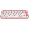 Клавиатура Logitech Pop Icon Keys - Rose - US INT'L - BT - N/A - INTNL-973