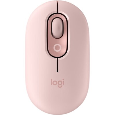 Мишка Logitech POP Mouse with emoji -  ROSE - BT - N/A - EMEA28i-935 - FY25,TERRA