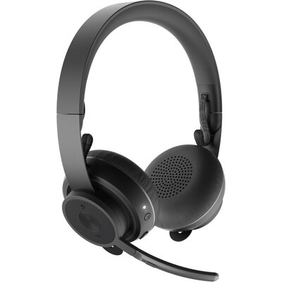 Слушалки Logitech Zone True Wireless-GRAPHITE-2.4GHZ/BT-PLUGC-EMEA-BTC