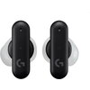 Слушалки Logitech FITS True Wireless Gaming Earbuds - BLACK - 2.4GHZ/BT - PLUGA - EMEA28-935 - EMEA